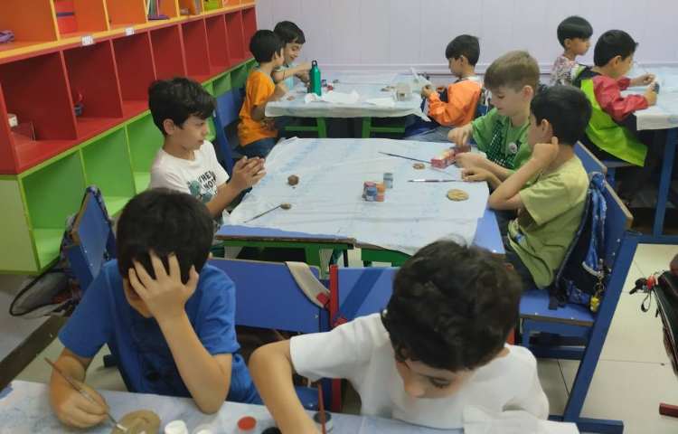 قسمت های مختلف مجسمه های سفالی صورت آدمک 2