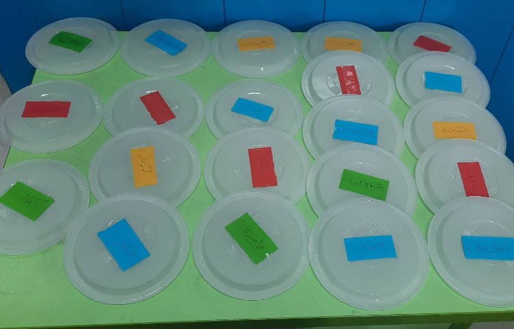 : قند پهلو، جمله سازی با کلمات بهم ریخته