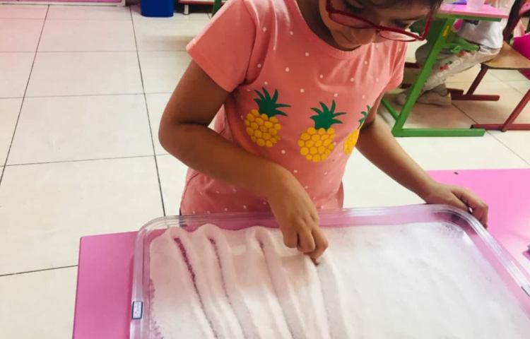 لوحه نویسی روی نمک 1