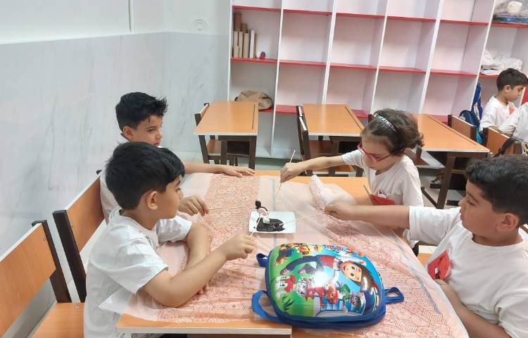 مارشمالوی چوبی ، با هدف کارگروهی و دست ورزی 1