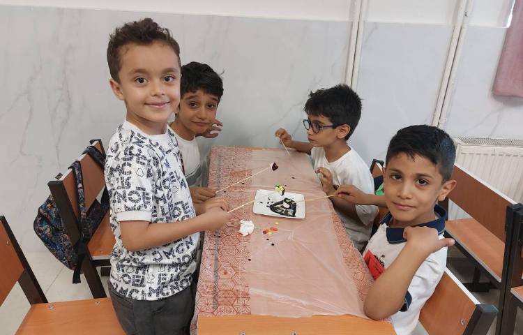 مارشمالوی چوبی ، با هدف کارگروهی و دست ورزی 2