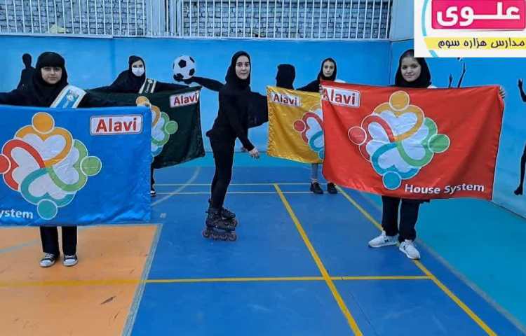 مانور افتتاحیه مسابقات ورزشی درون مدرسه ای 3