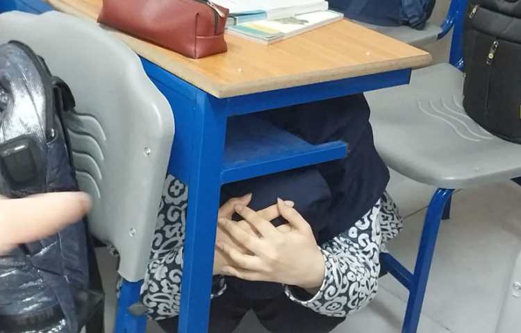 مانور زلزله در کلاس ها 1