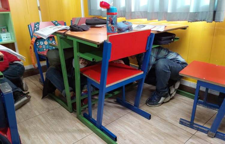 :مانور زلزله، کلاس فضانوردان 2