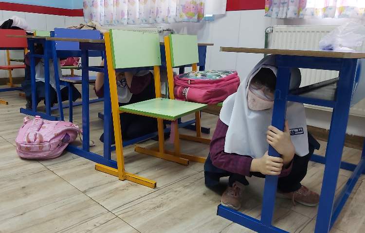 مانور زلزله 11