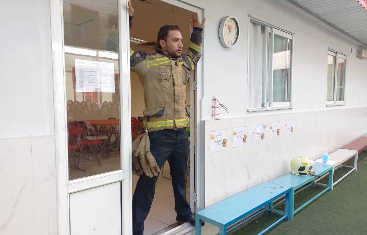 مانور زلزله 11