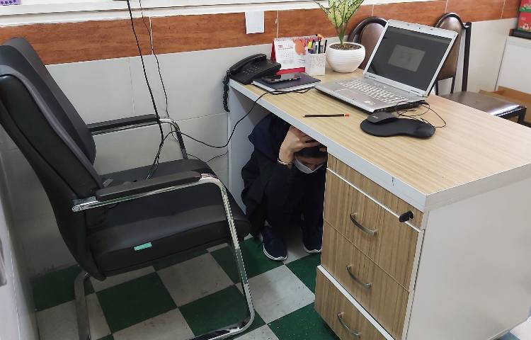 مانور زلزله 13