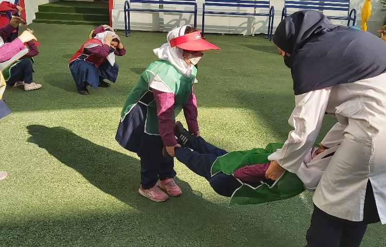 مانور زلزله 16