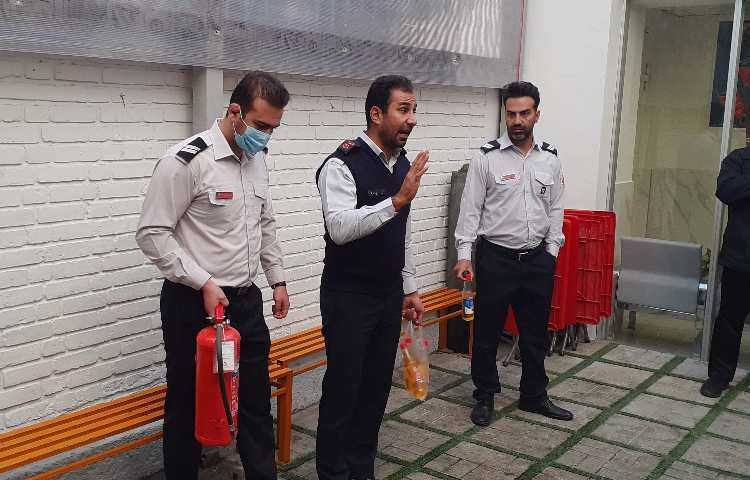 مانور زلزله 2