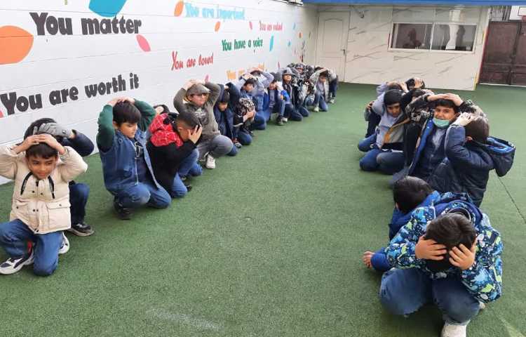 مانور زلزله 2