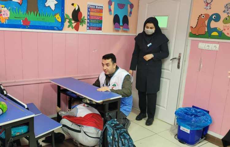 مانور زلزله 3