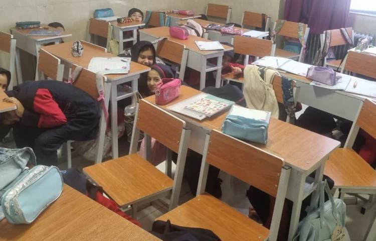 مانور زلزله 6