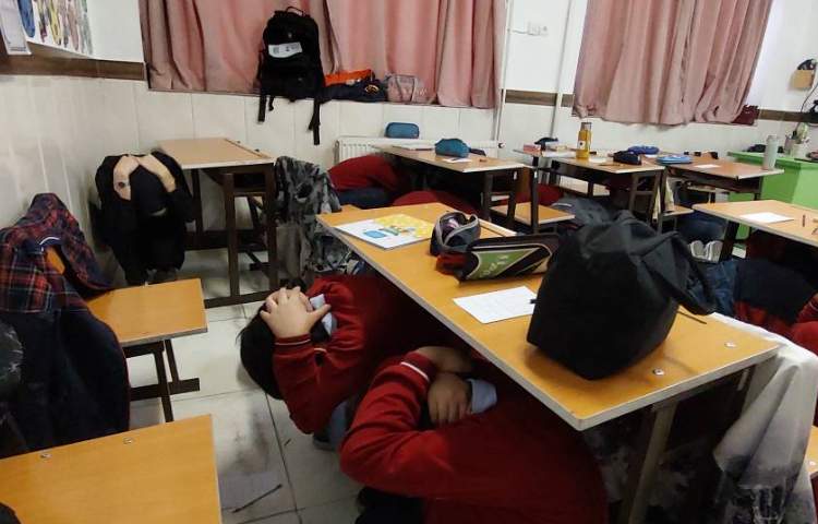 مانور زلزله 6