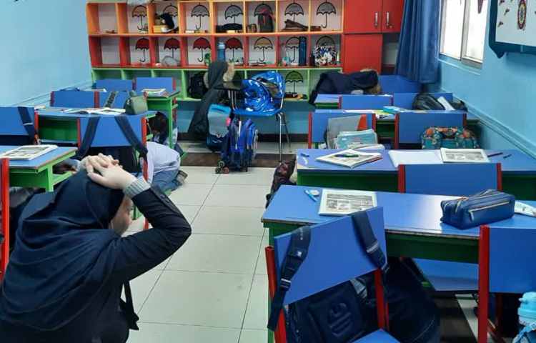 مانور زلزله 9