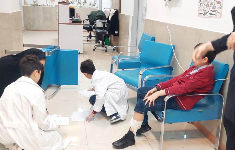 مانور زلزله 9