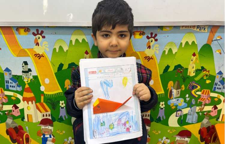 ماهرشو:اوریگامی نهنگ(جهت تثبیت یادگیری نشانه‌ی «ن») 1