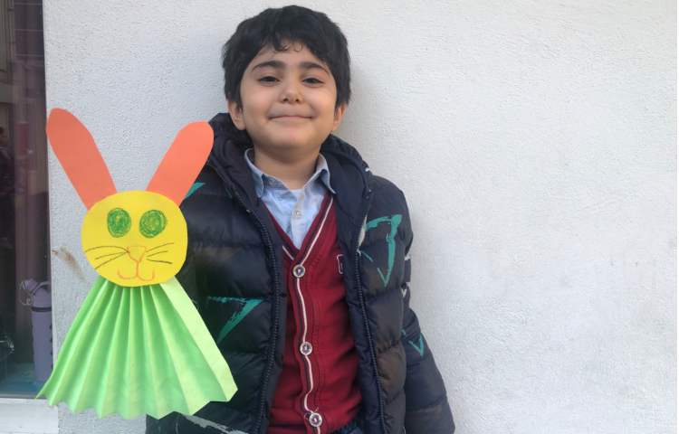 ماهرشو:برای تثبیت نشانه (خ) خرگوش درست شد. 3