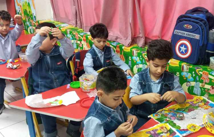 ماهرشو(دست ورزی با خمیر ، آموزش خط باز و بسته) 3