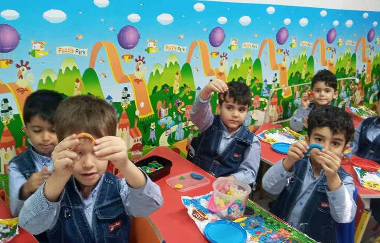 ماهرشو(دست ورزی با خمیر ، آموزش خط باز و بسته)