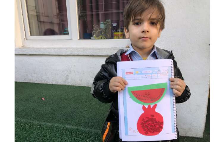 ماهرشو:کاردستی انار و هندوانه 1