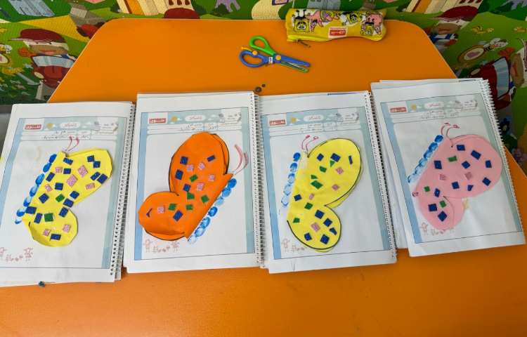 ماهرشو:کاردستی پروانه 1