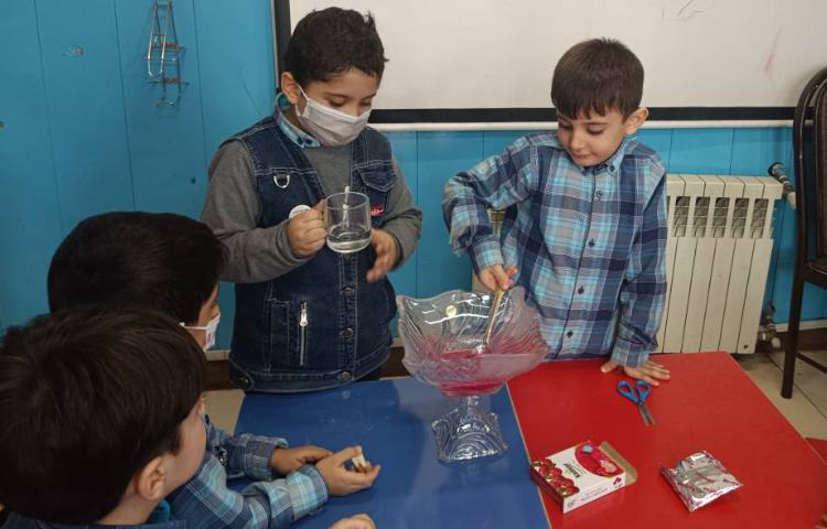 :ماهرشو، با موضوع تهیه ژله با همکاری نوآموزان 2