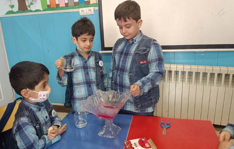 :ماهرشو، با موضوع تهیه ژله با همکاری نوآموزان 3