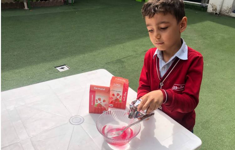 ماهرشو: برای تثبیت یادگیری نشانه‌ی (ژ) ژله درست کردیم. 1