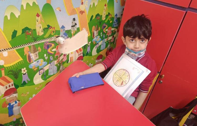 ماهر شو (آشنایی با پیتزا و در آخر نقاشی آن را کشیدند.) 2