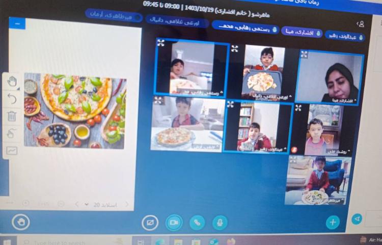 ماهر شو آشنایی با کشور ایتالیا و درست کردن پیتزا 1