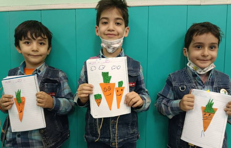 :ماهر شو، با موضوع کاردستی (ه) آغاز هویج 4