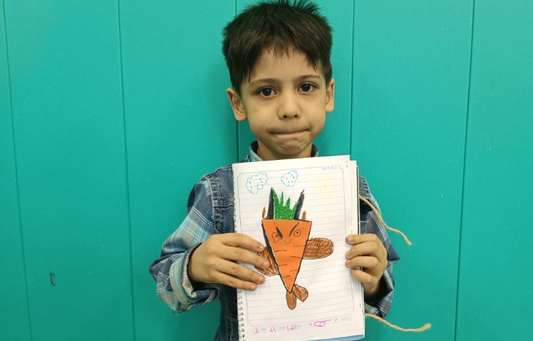 :ماهر شو، با موضوع کاردستی (ه) آغاز هویج 7