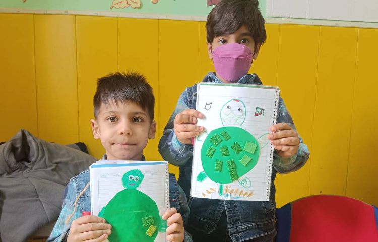 :ماهر شو، با موضوع کلاژ (ل) آغاز لاکپشت