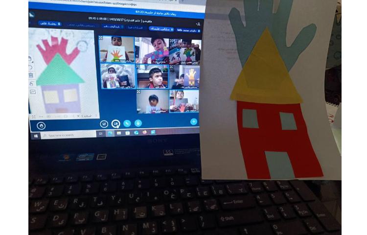 ماهر شو درست کردن کاردستی خانواده 1