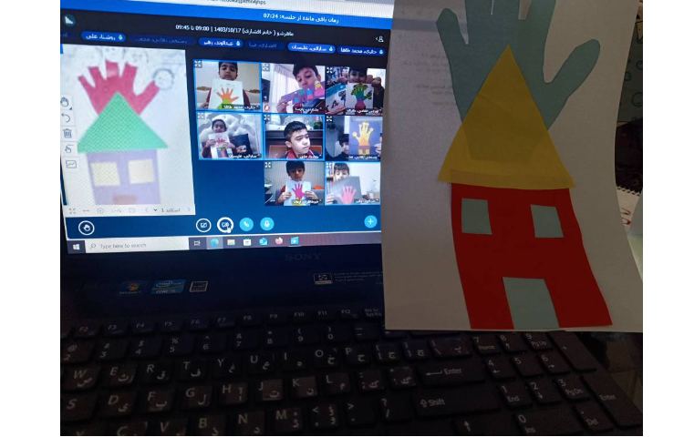 ماهر شو درست کردن کاردستی خانواده 2