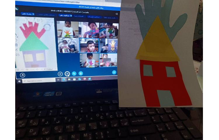 ماهر شو درست کردن کاردستی خانواده 3