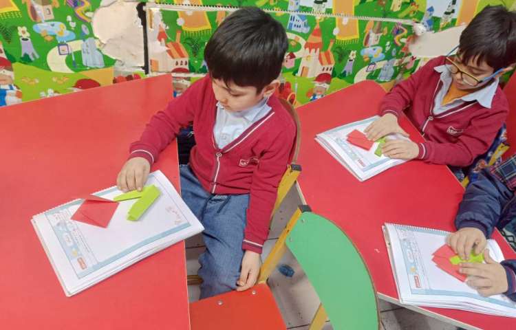 ماهر شو درست کردن کلاژ گل لاله 5