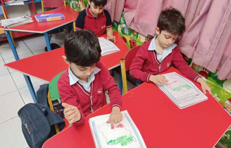 ماهر شو (رنگ آمیزی نقشه ی ایران) 8