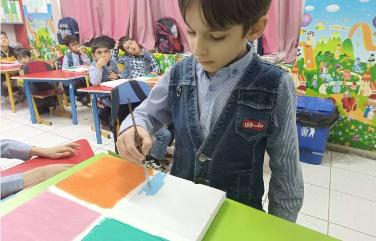 ماهر شو رنگ چهار فصل تابلو به اتمام رسید