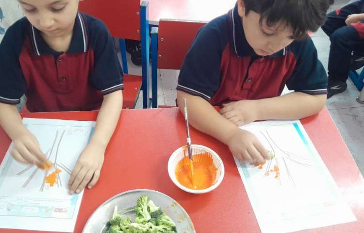 ماهر شو چاپ با گل کلم 4