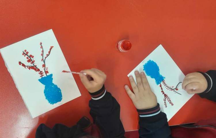 ماهر شو کار چاپ با گوش پاکن 5