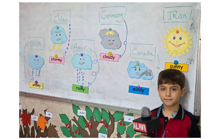 مبحث آب و هوا از کتاب science 3