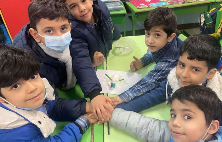 مبحث آدم برفی هفته ملی علوم دانش آموزان پایه اول دبستان 13