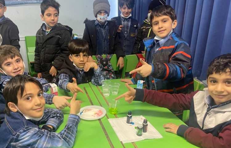 مبحث آدم برفی هفته ملی علوم دانش آموزان پایه اول دبستان 14