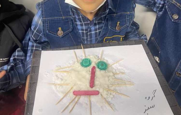 مبحث آدم برفی هفته ملی علوم دانش آموزان پایه اول دبستان 7