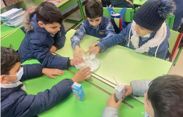 مبحث آدم برفی هفته ملی علوم دانش آموزان پایه اول دبستان 9