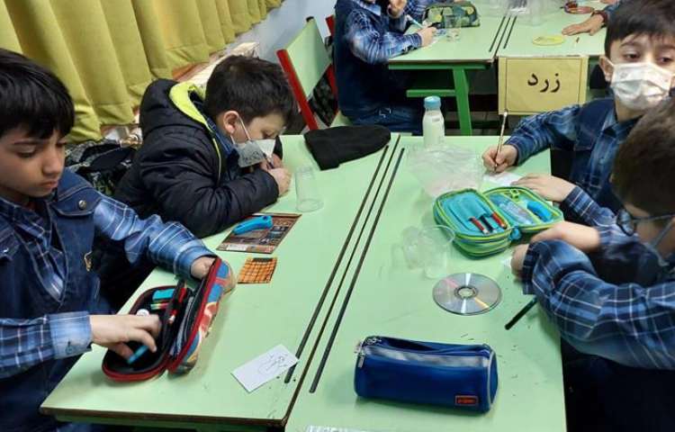 مبحث آدم برفی هفته ملی علوم دانش آموزان پایه دوم دبستان 4