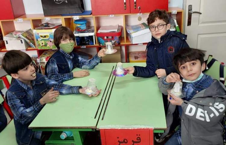 مبحث آدم برفی هفته ملی علوم دانش آموزان پایه دوم دبستان 8