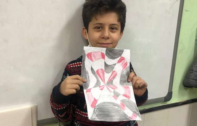 مبحث آرت آپ هفته ملی علوم دانش آموزان پایه چهارم دبستان 3