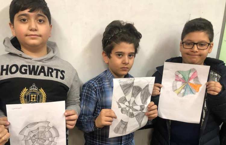 مبحث آرت آپ هفته ملی علوم دانش آموزان پایه چهارم دبستان 5